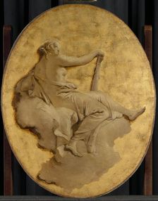 Allegorical Figure of a Woman with a Club (Fortitude?), c.1740-1750. Creator: Giovanni Battista Tiepolo