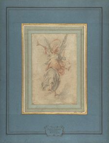 Allegorical Figure of Fame, ca. 1590. Creator: Giuseppe Cesari