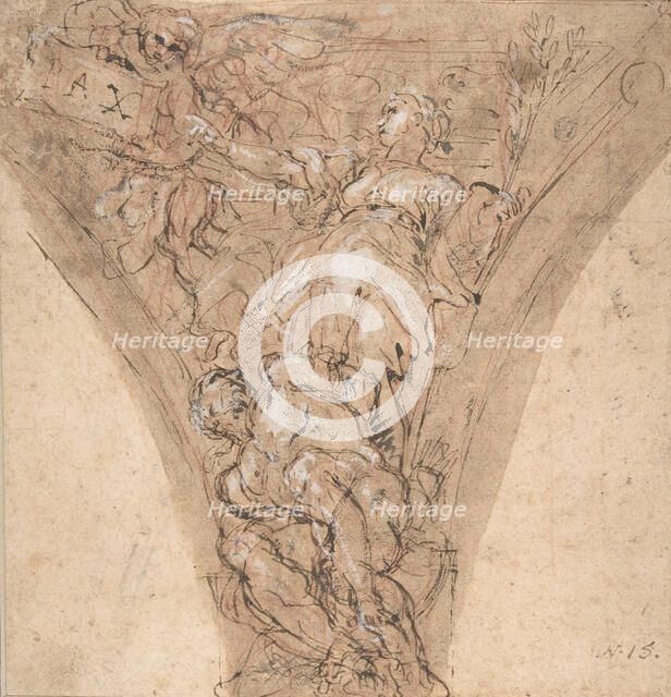 Allegorical Figure of Peace, 1625-1713. Creator: Carlo Maratti.