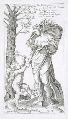 Allegorical Figure of Peace, between 1530 and 1540. Creators: Lorenzo de Musi, Marcantonio Raimondi