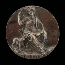 Allegorical Figure, c. 1500. Creator: Unknown