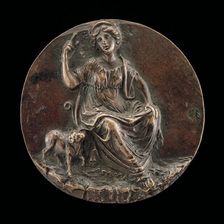 Allegorical Figure, c. 1500. Creator: Unknown