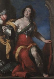 Allegorical Figure, c. 1636. Creator: Bernardo Strozzi (Italian, 1581?-1644)