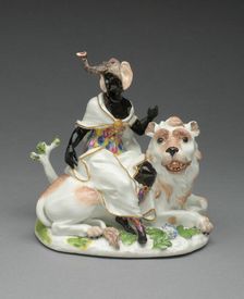 Allegorical Figure Representing Africa, Meissen, 1746. Creator: Meissen Porcelain
