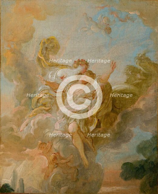 Allegorical Figures, c1770. Creator: Jean Simon Berthelemy.