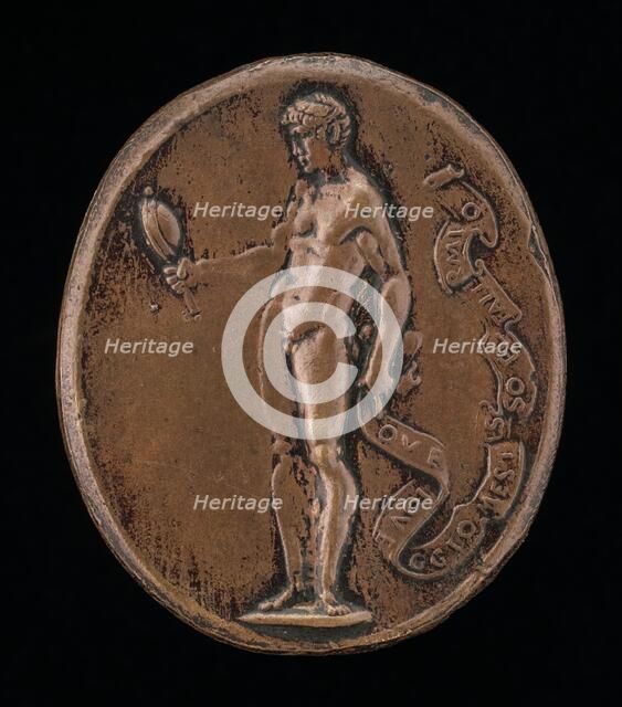 Allegorical Male Figure. Creator: Giovanni Bernardi.