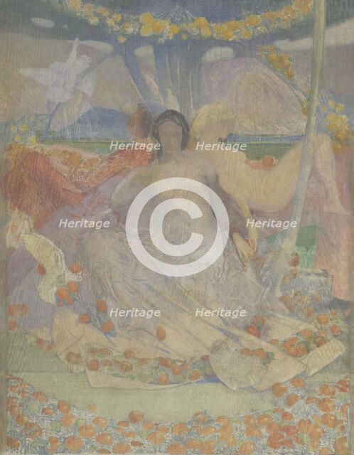 Allegorical Scene, 1920-1940. Creator: Emile Vloors.