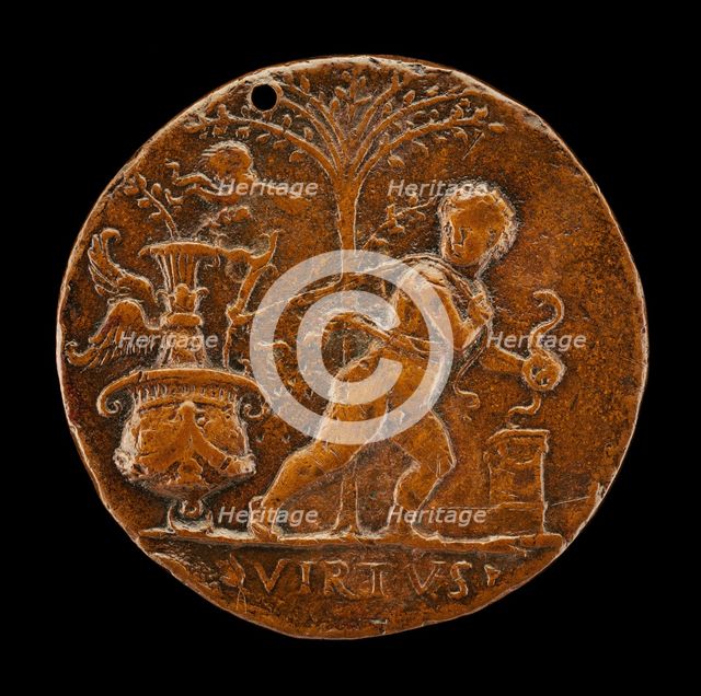 Allegorical Scene [obverse], 16th century. Creator: Master I.S.A..