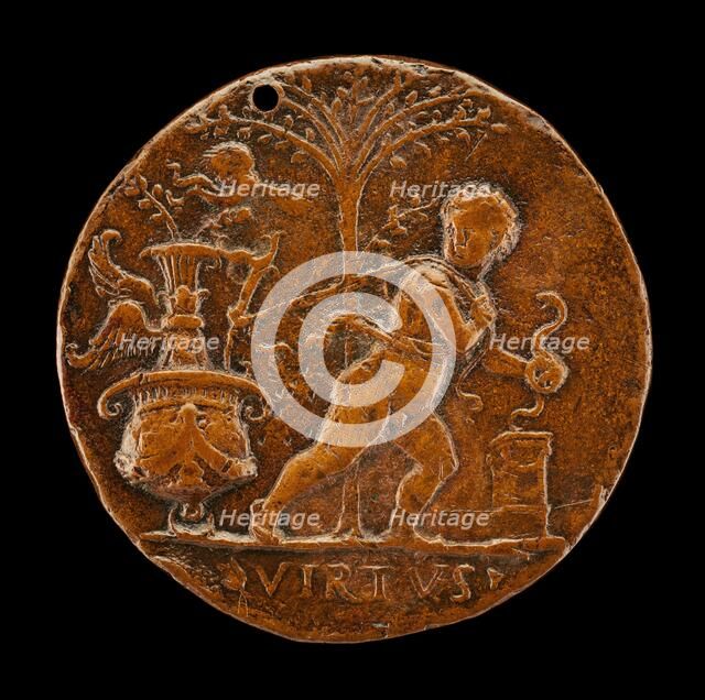 Allegorical Scene [obverse], 16th century. Creator: Master I.S.A..