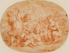 Allegorical Scene with Children Quarreling, n.d. Creator: Jean-Marc Nattier