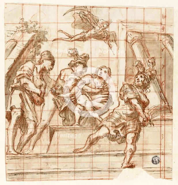 Allegorical Scene with Father Time, n.d. Creator: Pietro della Vecchia.