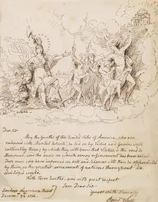 Allegorical Sketch, 1815. Creator: Benjamin West