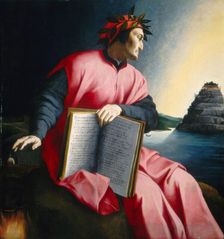 Allegorical Portrait of Dante, late 16th century. Creator: Unknown
