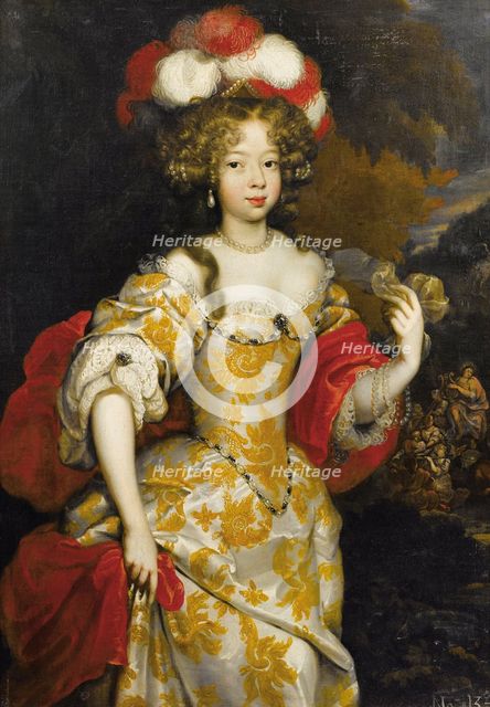 Allegorical Portrait of Hortense Mancini (1646-1699), Duchesse Mazarin, .