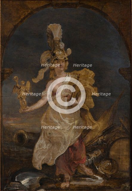 Allegorical Portrait of Marie de Médici (1575-1642) as Bellona, 1622.