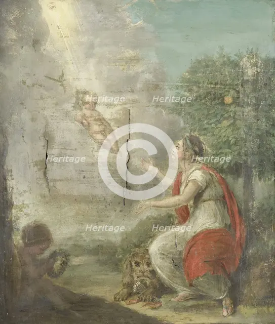 Allegorical Representation of the Birth of William Frederick, Prince of Orange-Nassau, later King Wi Creator: Anon.