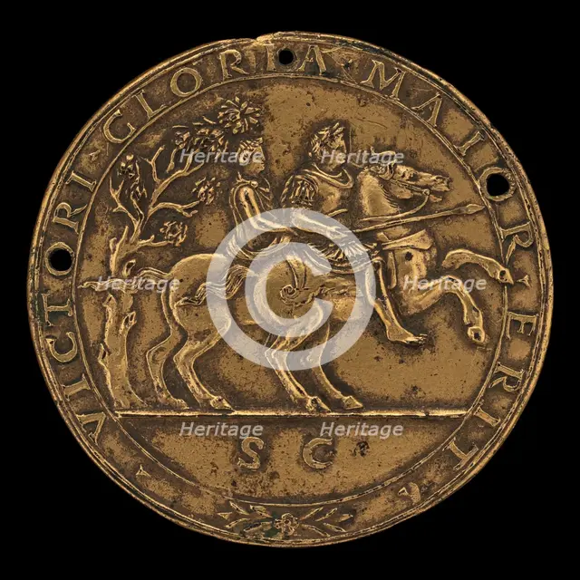 Allegorical Representation of Victory, c. 1500. Creator: Unknown.