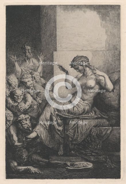 Allegorie, 19th century. Creator: François-Nicolas Chifflart.