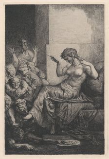 Allegorie, 19th century. Creator: François-Nicolas Chifflart