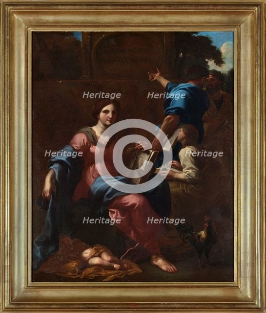 Allégorie de la régence d'Anne d'Autriche, c1645. Creator: Ecole Francaise.