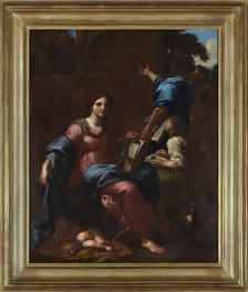 Allégorie de la régence d'Anne d'Autriche, c1645. Creator: Ecole Francaise