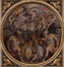 Allegories of the Quarters of San Giovanni and Santa Maria Novella, 1563-1565. Artist: Vasari, Giorgio (1511-1574)