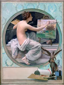 Allegory 1856-1923. Artist: Francois Flameng