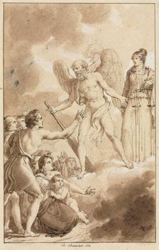 Allegory, 1818. Creator: Charles Abraham Chasselat (French, 1782-1843)