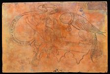 Allegory on Copulation [verso], fourth quarter 15th century. Creator: Unknown