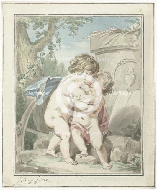 Allegory on love, 1775. Creator: Jacobus Buys.