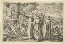 Allegory on the Defeat of the Duke of Alva at Brielle, 1580. Creator: Unknown