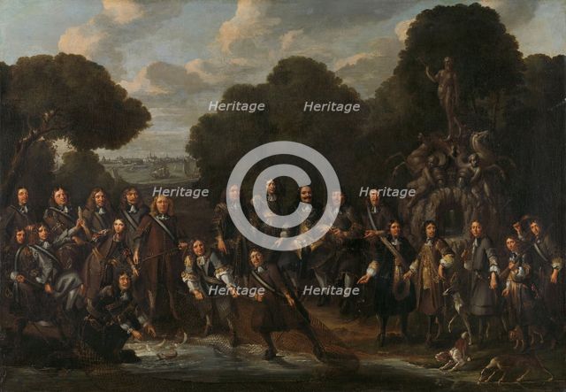Allegory on the flourishing of the Dutch Fishery after the Second Anglo-Dutch War (1665-67), 1667-16 Creator: Willem Eversdyck.