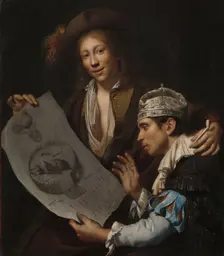 Allegory on the French Invasion of 1672, 1672. Creator: Johannes van Wijckersloot