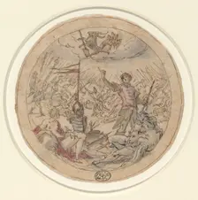 Allegory on the Turkish Wars, c. 1600. Creator: Hans von Aachen