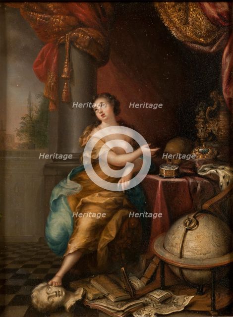 Allegory on the Vanity of Life, 1700. Creator: Andreas von Behn.