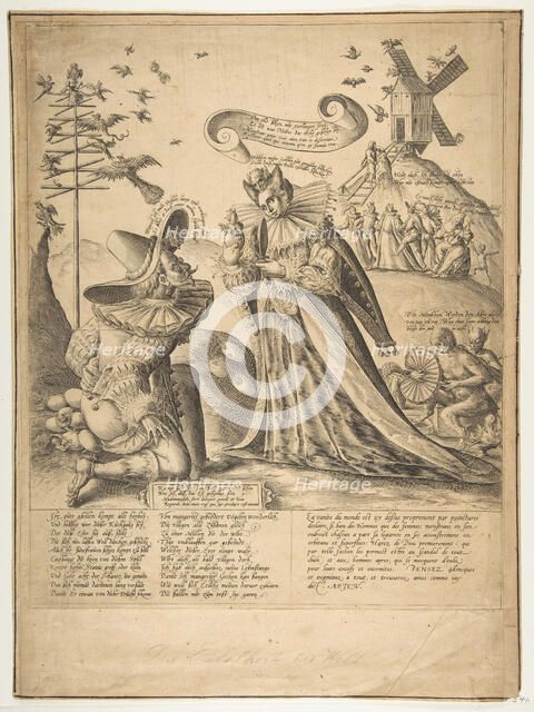 Allegory on Vanity. Creator: Unknown.