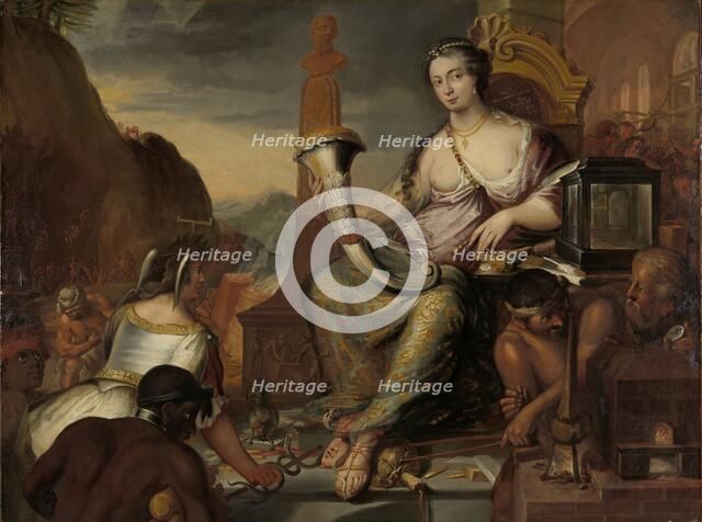 Allegory of Coinage, 1670-1708. Creator: Romeyn de Hooghe.
