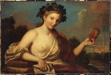 Allegory of comedy, 1856. Creator: Edmond Collignon