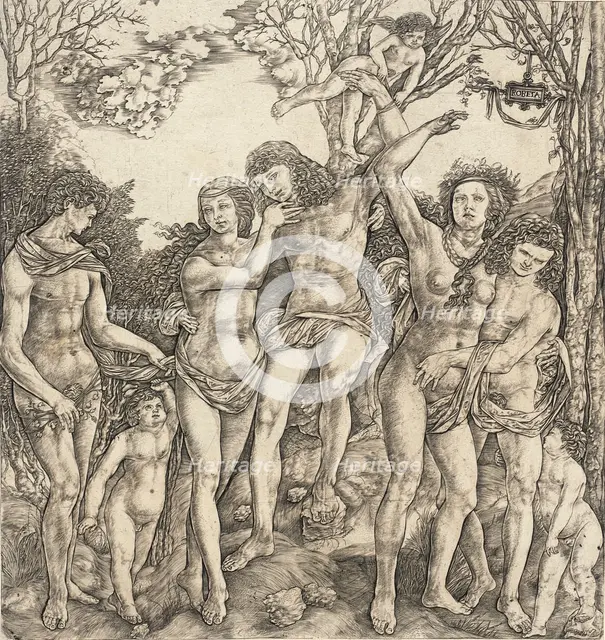 Allegory of Carnal Love, after 1535. Creator: Cristofano di Michele Martini.