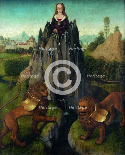 Allegory of Chastity, ca 1475. Creator: Memling, Hans (1433/40-1494).