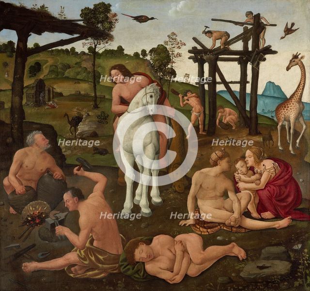 Allegory of Civilization, c1490. Creator: Piero di Cosimo (ca 1462-ca 1521).