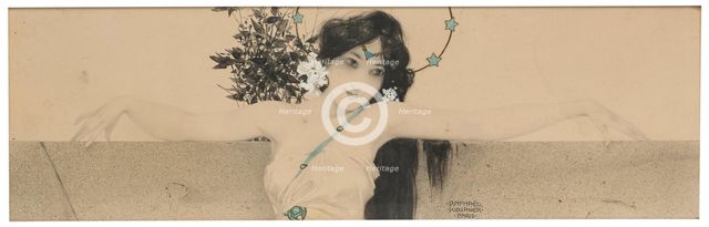 Allegory of a Woman in a Crown of Stars. Creator: Raphael Kirchner.