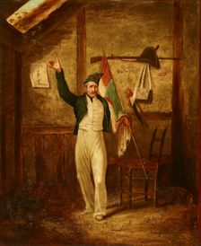 Allegory of a Napoleonic Soldier, 19th century. Creator: Unknown
