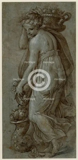 Allegory of Abundance. Creator: Vasari, Giorgio (1511-1574).