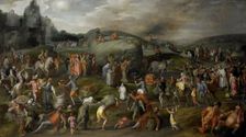 Allegory of Abuses by the Authorities of Church and State, 1570-1580. Creator: Gillis Mostaert
