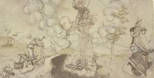 Allegory of alchemy, c1525-1550. Creator: Workshop of Lucas Cranach the Elder