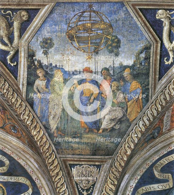 Allegory of Astrology, 1490s. Artist: Pinturicchio, Bernardino (1454-1513)