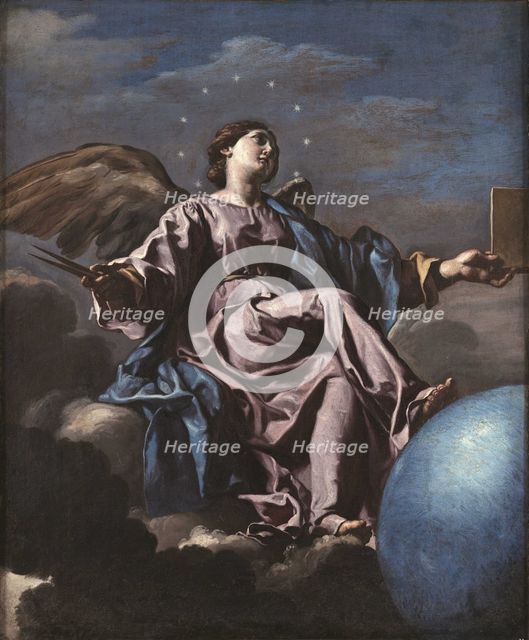 Allegory of Astronomy: Urania, Mid of 17th century. Creator: Cozza, Francesco (1605-1682).