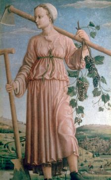Allegory of Autumn 15th century. Artist: Francesco del Cossa