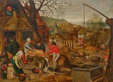 Allegory of Autumn, 1622. Creator: Pieter Brueghel the Younger